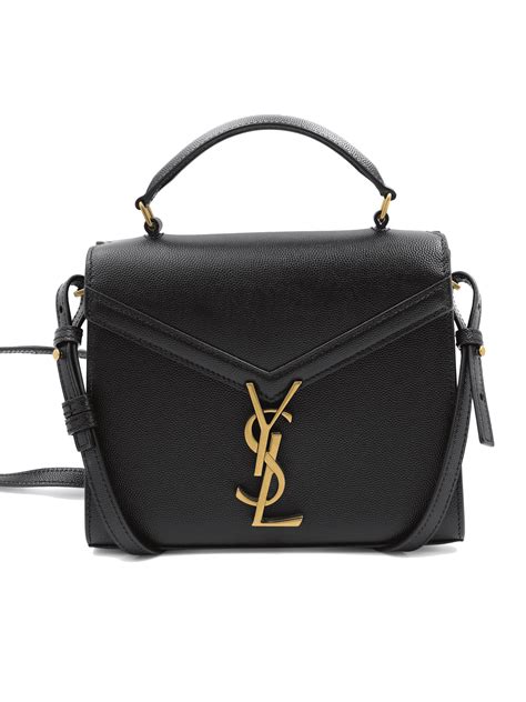 yves saint laurent sac cassandra|CASSANDRA Mini top handle bag in grain de poudre .